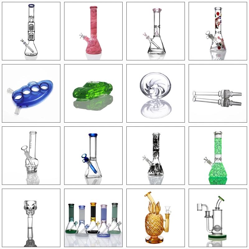 High Borosilicate Glass Smoking Pipe Hookah Accessories Thread Rotating Lid Carb Cap