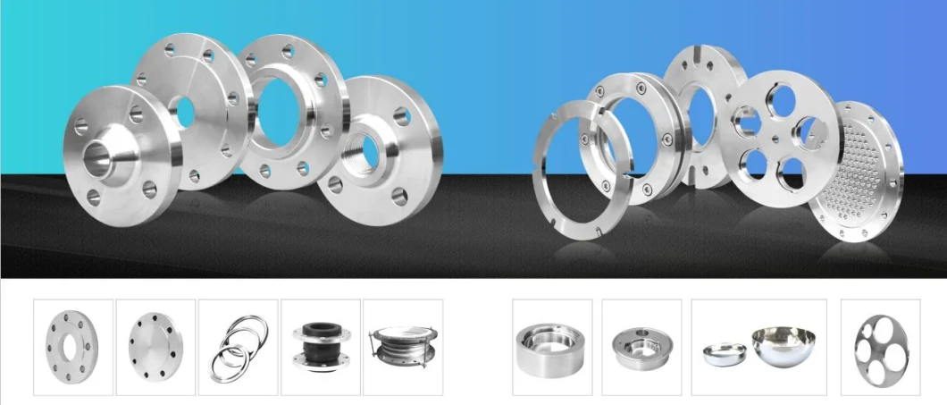 ASME/ANSI/DIN/GOST/BS En RF/FF/Rtj Carbon Steel /Stainless /Alloy Forged Wn/So/Threaded/Plate/Socket/Blind Flange